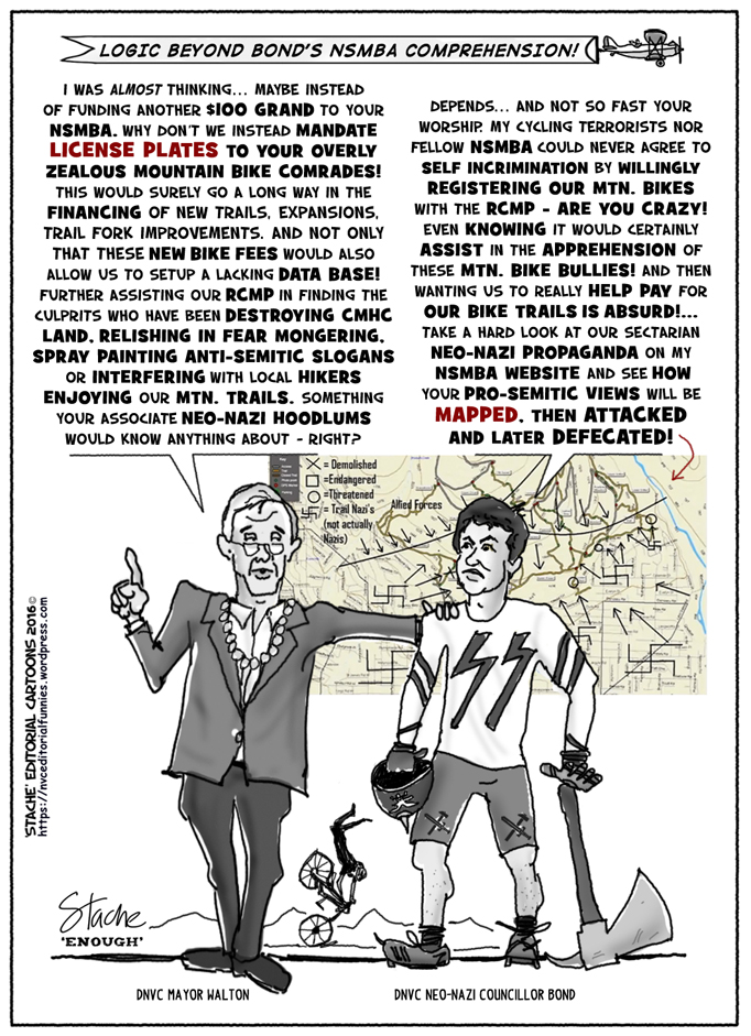 North Vancouver mountain biking politics
