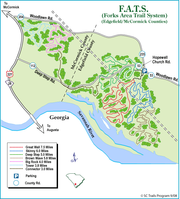 mountain bikers fragment habitat